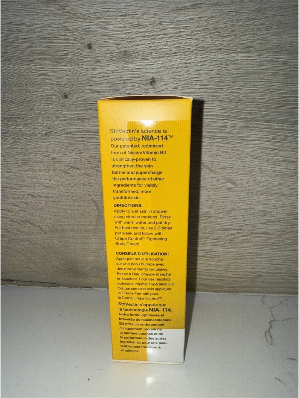 StriVectin Crepe Control Exfoliating Body Scrub 5 oz NEW IN BOX